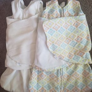 Lot of 2 Newborn Halo Sleep Sacks